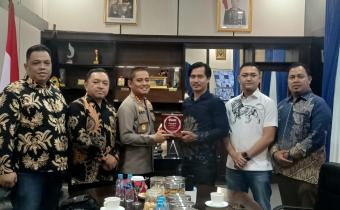 Ketua Dan Anggota Bawaslu Kota Bogor Ucapkan Terima Kasih Kepada Kapolresta Bogor Kota