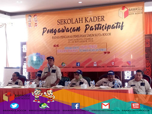 BAWASLU KOTA BOGOR TELAH MELAKSANAKAN KEGIATAN SEKOLAH KADER PENGAWASAN PARTISIPATIF (SKPP)