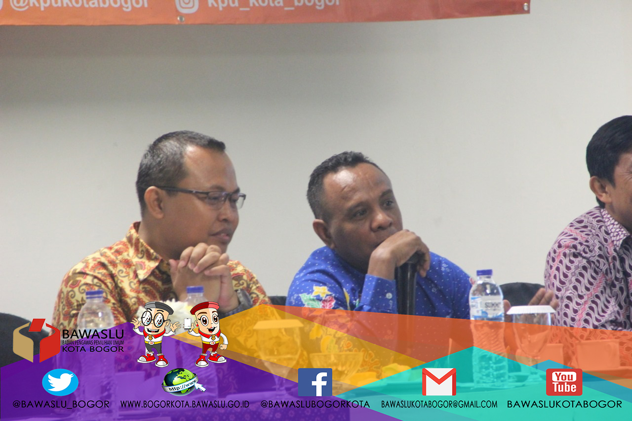 Hadiri Evaluasi Sistem Pemilu 2019, Bawaslu Kota Bogor Harapkan SDM di Jajaran Penyelenggara Pemilu yang Lebih Siap Menghadapi Pemilu Mendatang