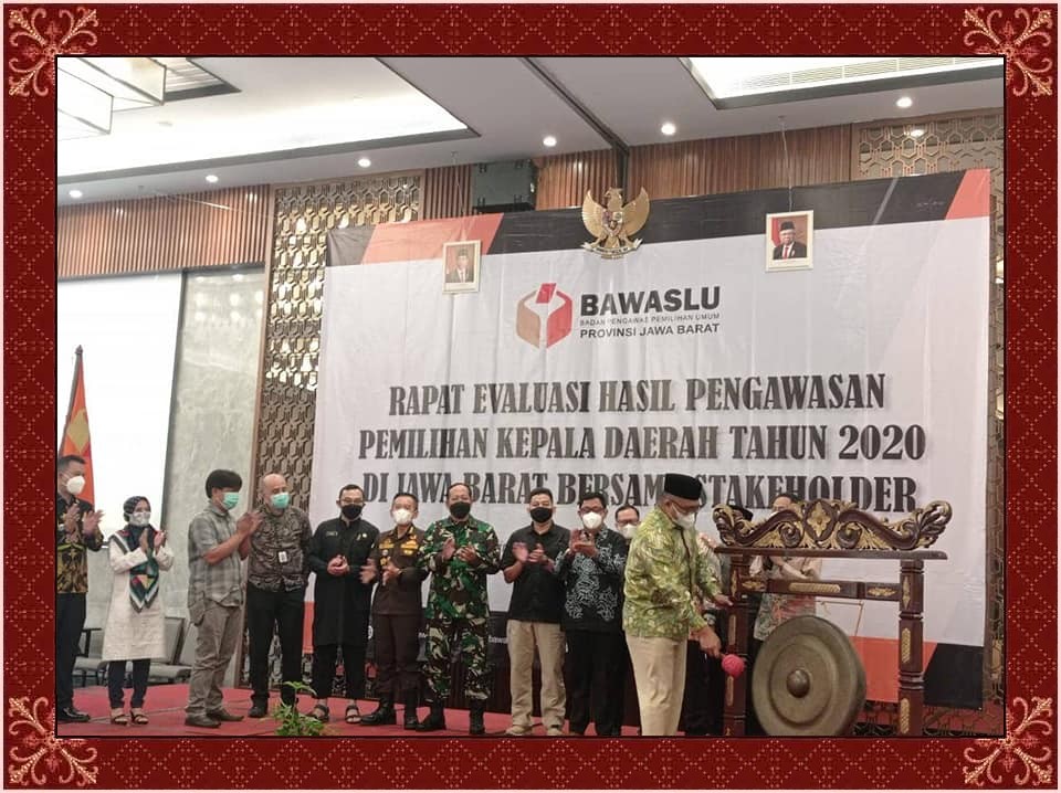 Rapat Evaluasi Hasil Pengawasan Pilihan Kepala Daerah Tahun 2020