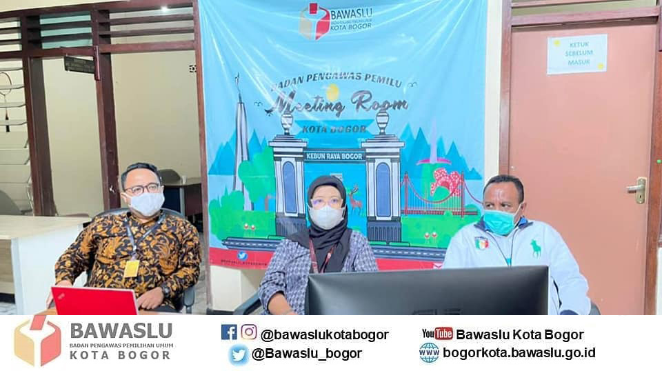 Acara Perayaan HUT Bawaslu Jabar ke-8 dan Doa Bersama secara virtual