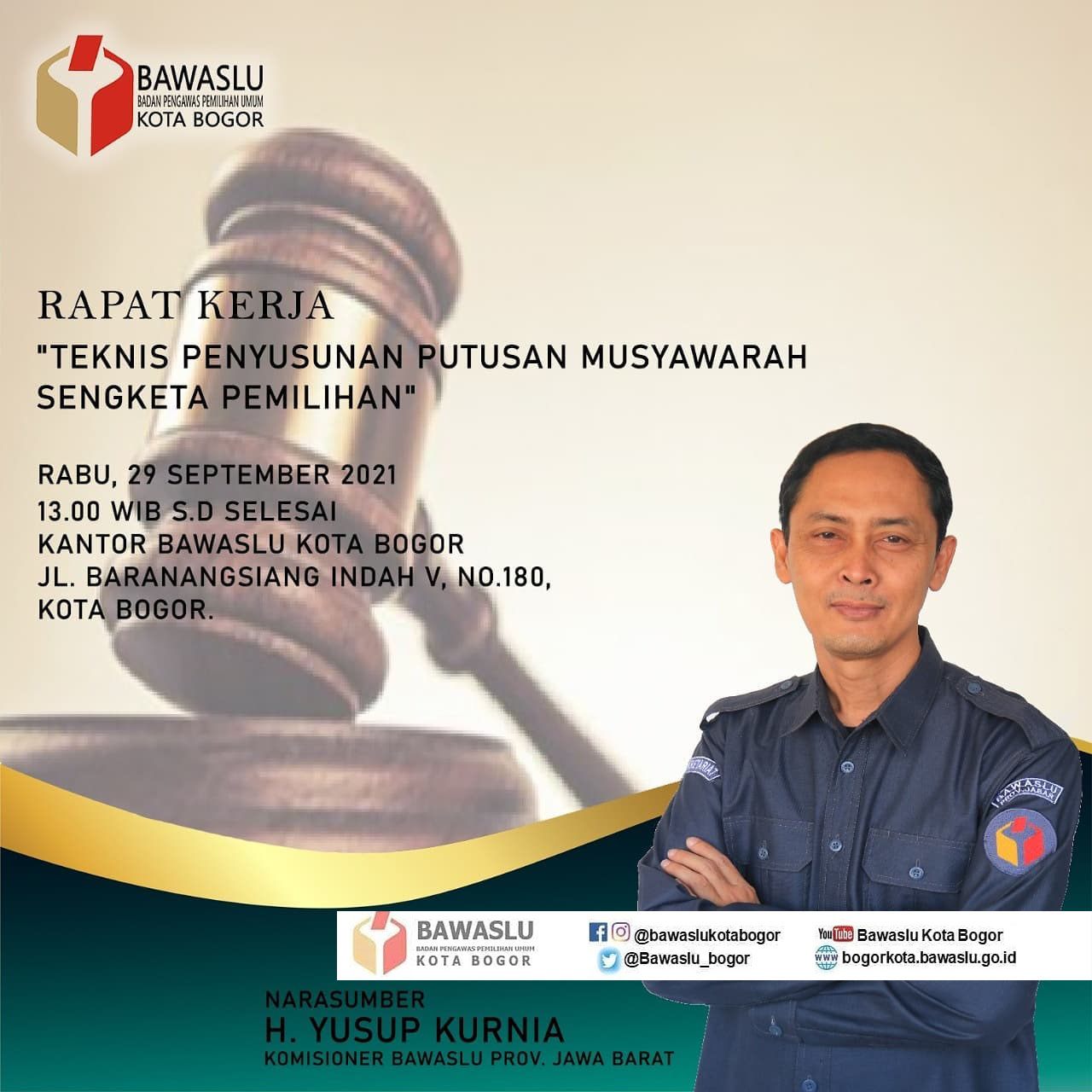 Teknis Penyusunan Putusan Musyawarah Sengketa Pemilihan