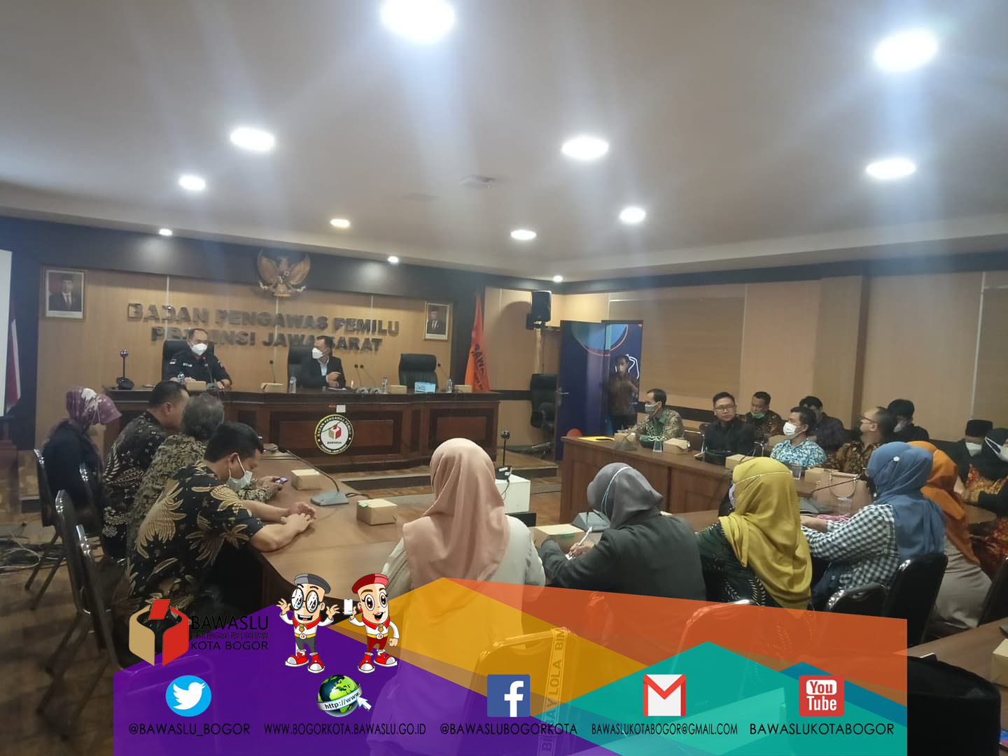 Rapat Pemetaan Penanganan Pelanggaran TPP dan Pilkada tahun 2024