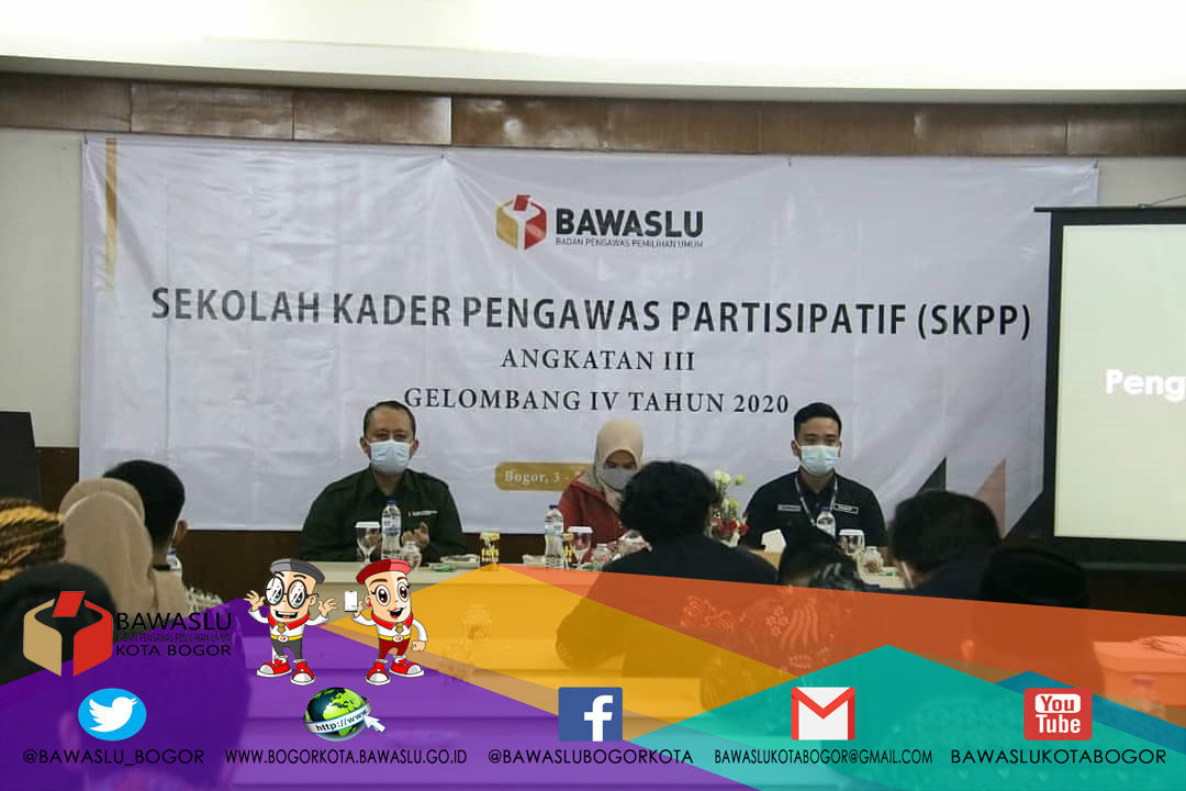 Sekolah Kader Pengawas Partisipatif (SKPP) Jawa Barat Angkatan III Gelombang IV Tahun 2020