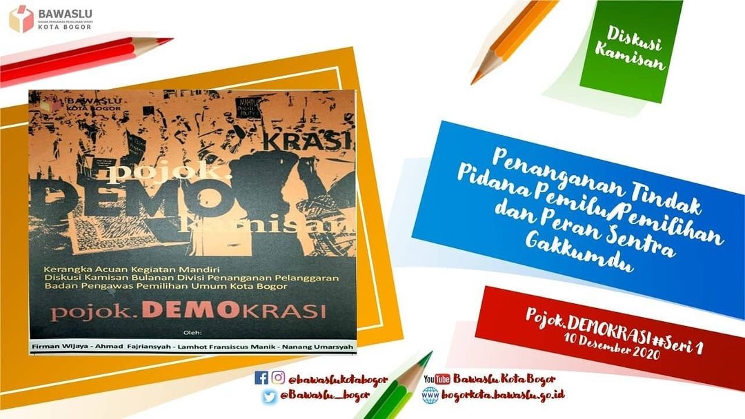 Diskusi Kamisan "Pojok Demokrasi"