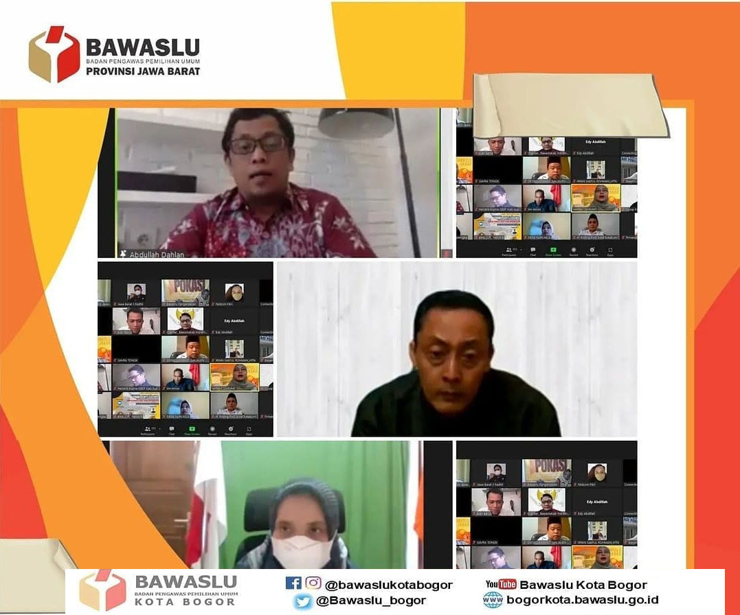 Program diskusi daring Awasiyuk! Serial Produk Hukum Pemilu