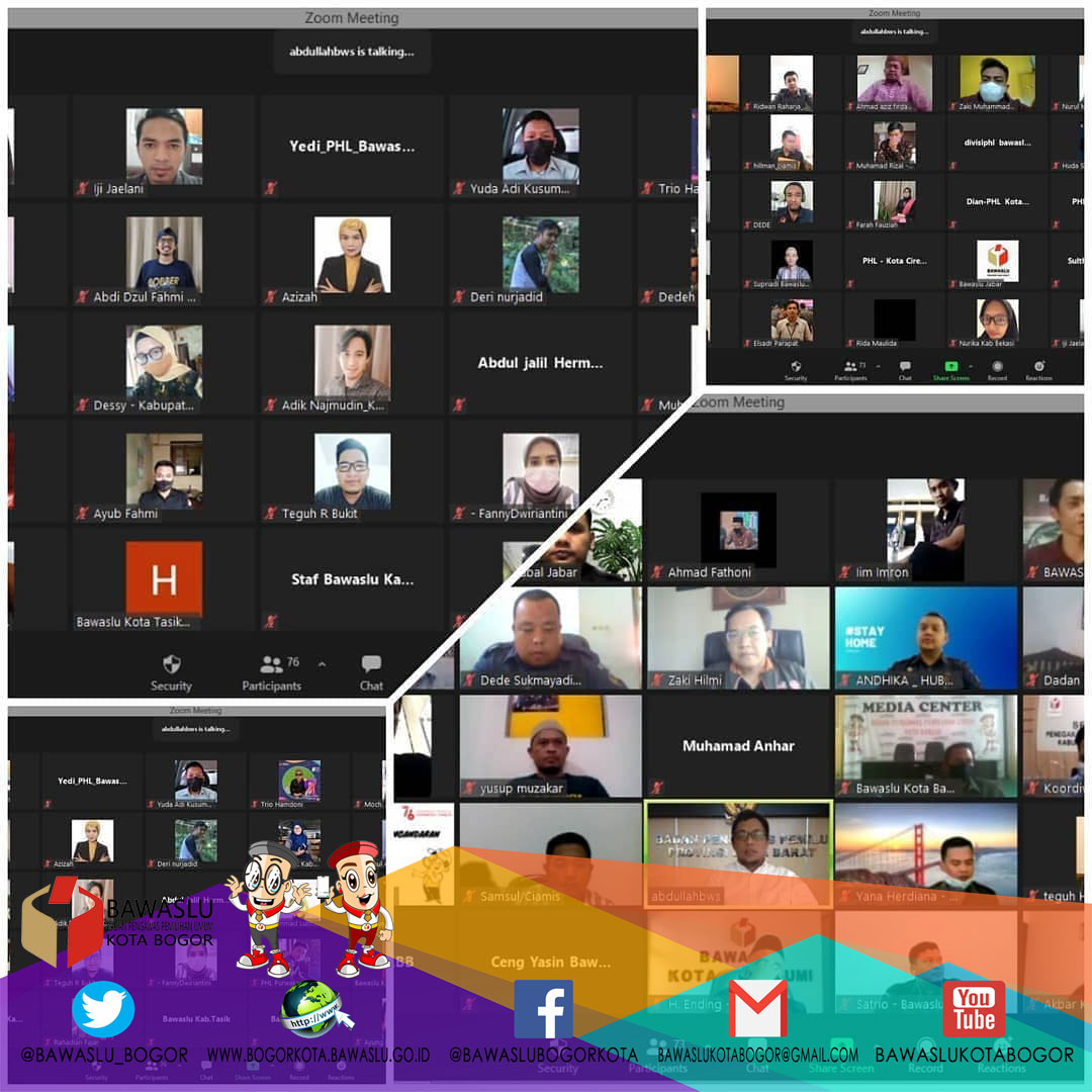 Rakor Divisi Pengawasan Se-Provinsi Jawa Barat