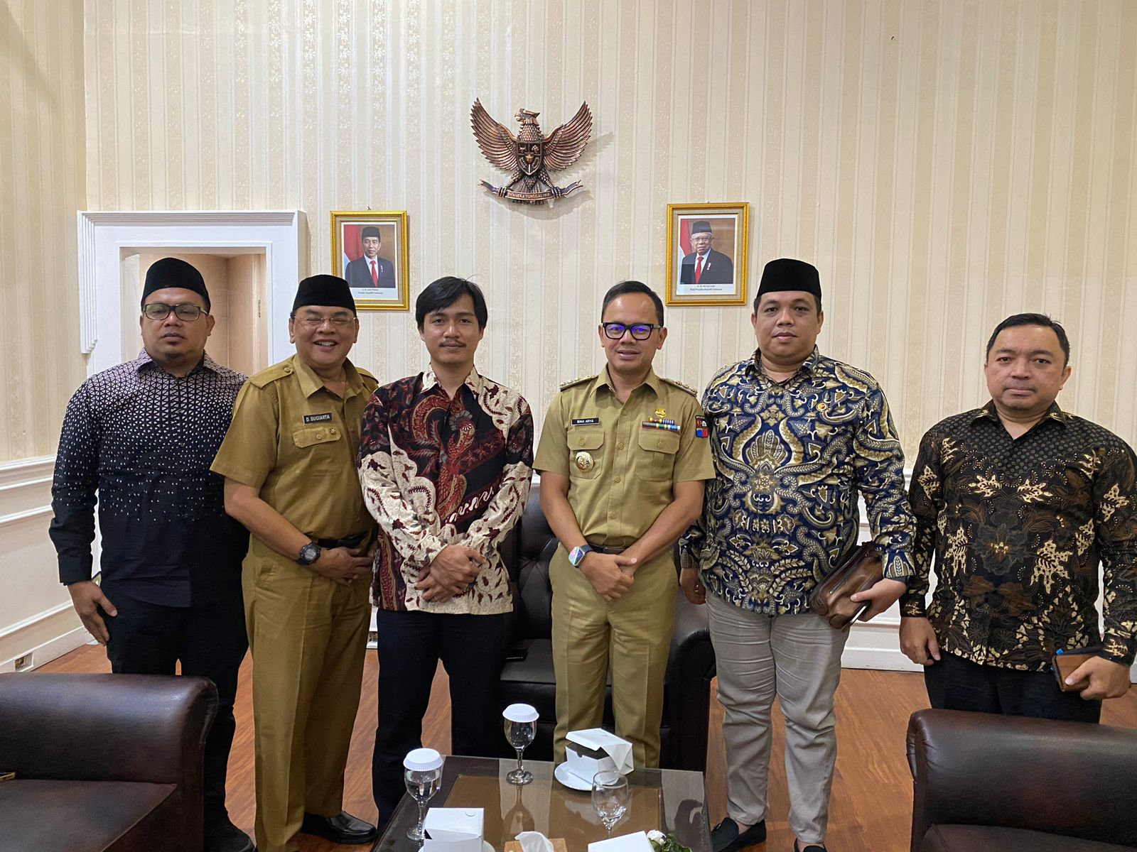 Audiensi Bawaslu Kota Bogor dengan Walikota Kota Bogor