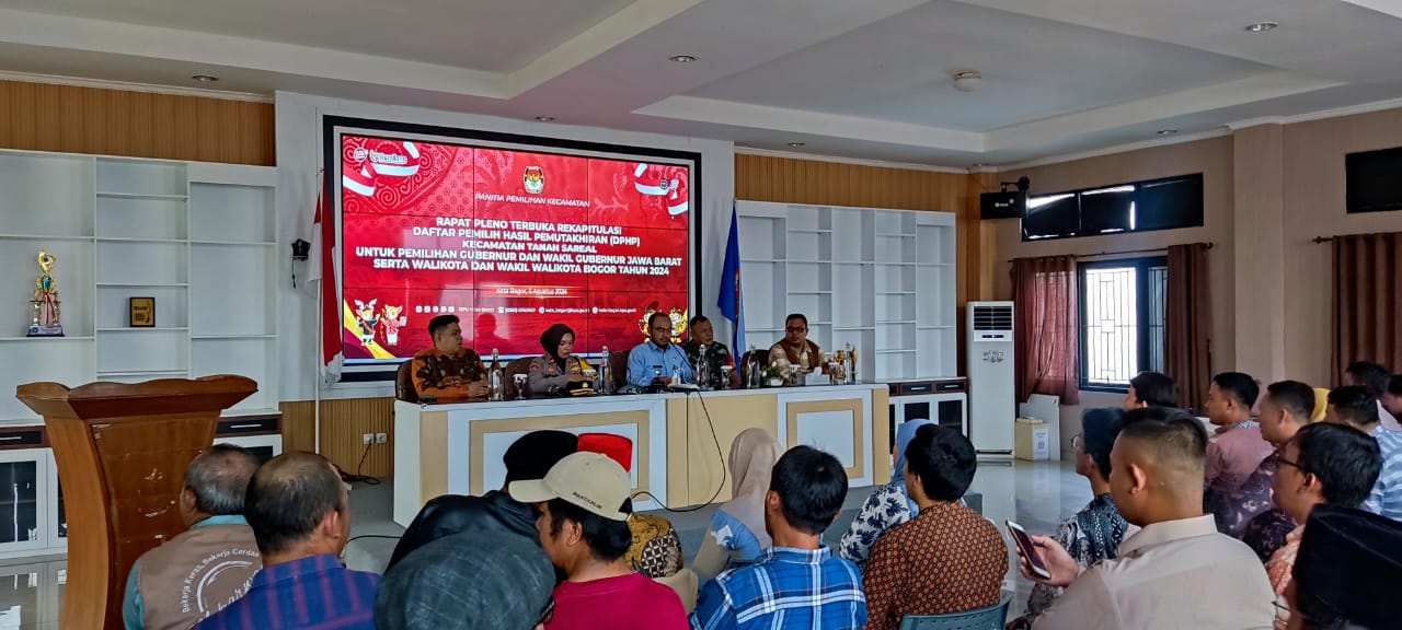 Anggota Bawaslu Kota Bogor Hadiri Rapat Pleno DPHP di Tingkat Kecamatan