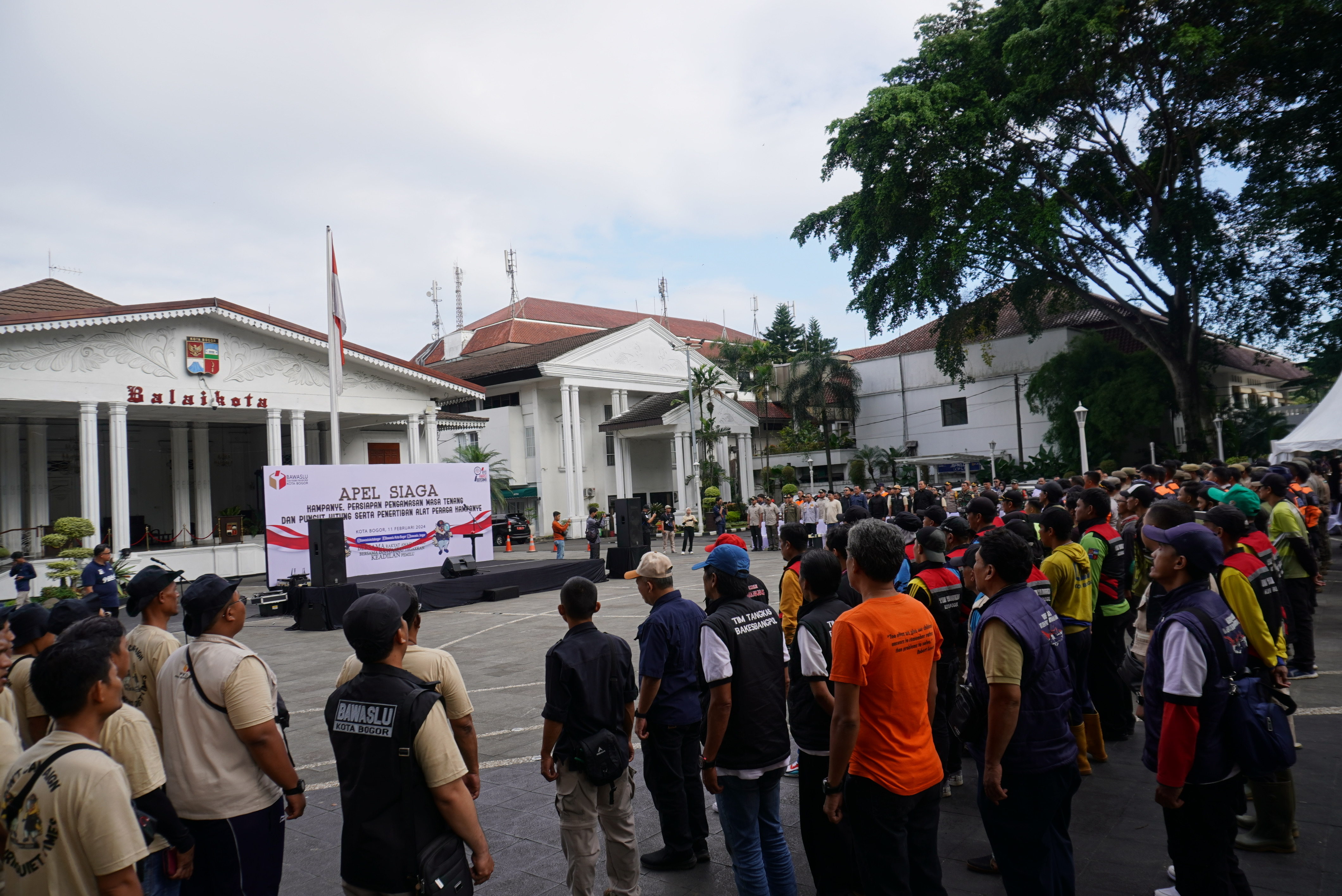 Bawaslu Kota Bogor Bersiaga Saat Tahapan Masa Tenang Dimulai