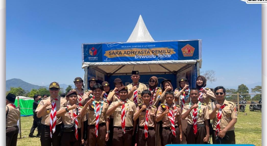 Kontingen Saka Adhiyasta Pemilu Kota Bogor Raih Terbaik I dalam Scout Competition Adhiyasta