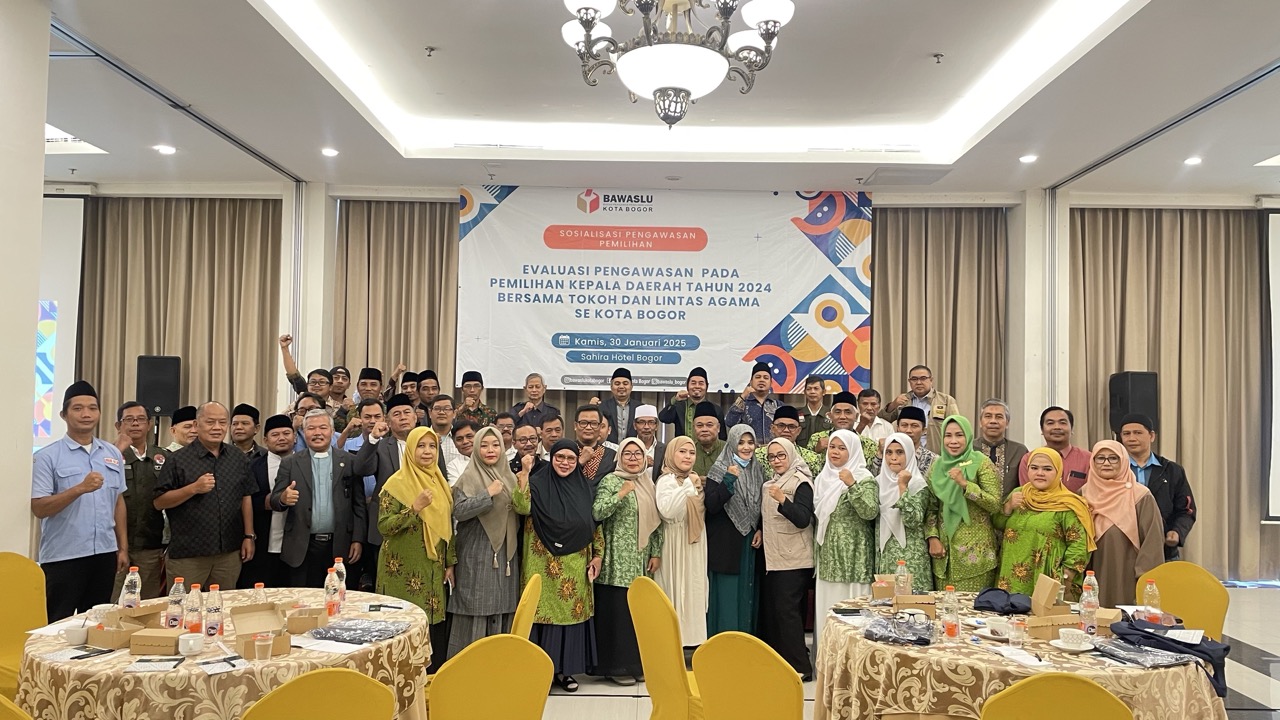 Bawaslu Kota Bogor Adakan Sosialisasi Pengawasan Pemilihan 2024