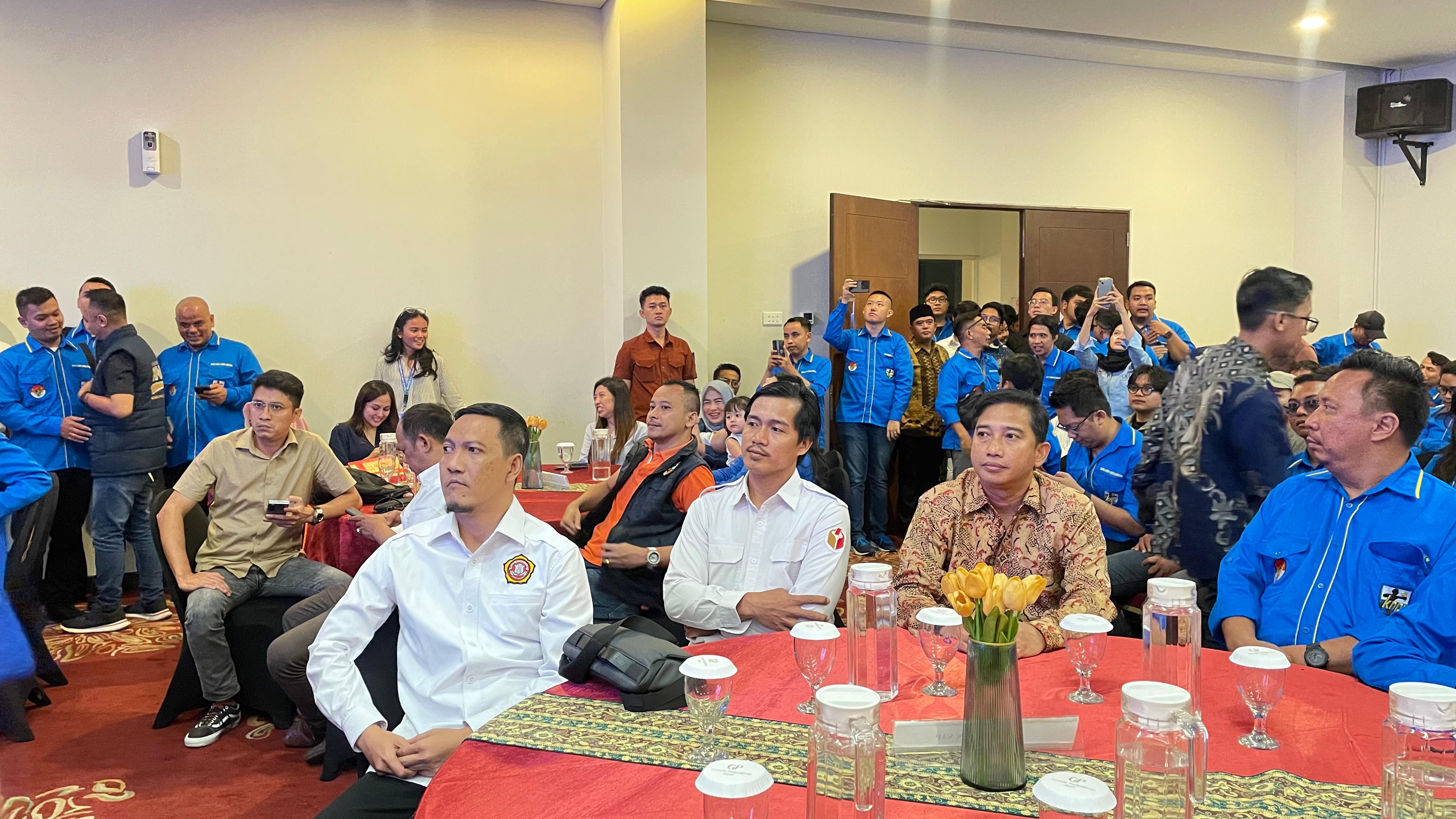 Ketua Bawaslu Kota Bogor, Herdiyatna Hadiri Acara Pelantikan DPD KNPI Kota Bogor