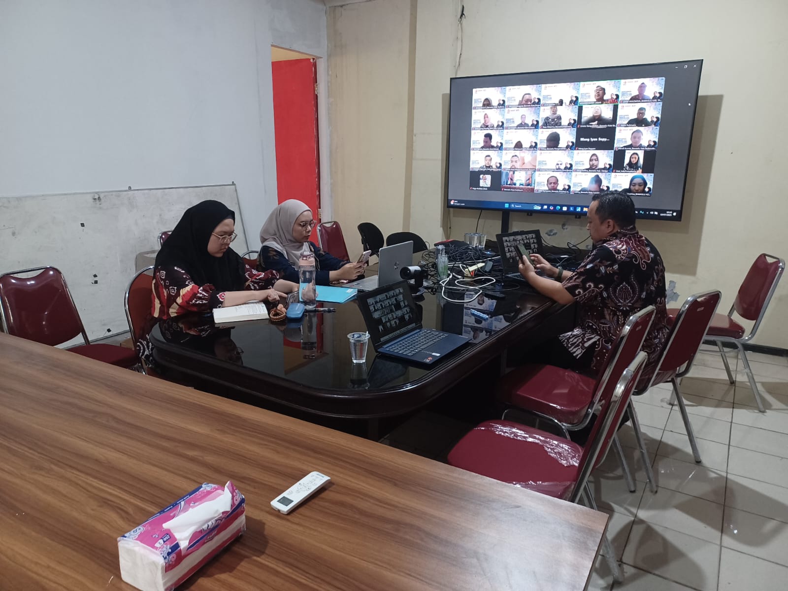 Bawaslu Kota Bogor Ikuti Rapat Evaluasi dan Penilaian Awal Kinerja CPNS dari Bawaslu Provinsi Jawa Barat