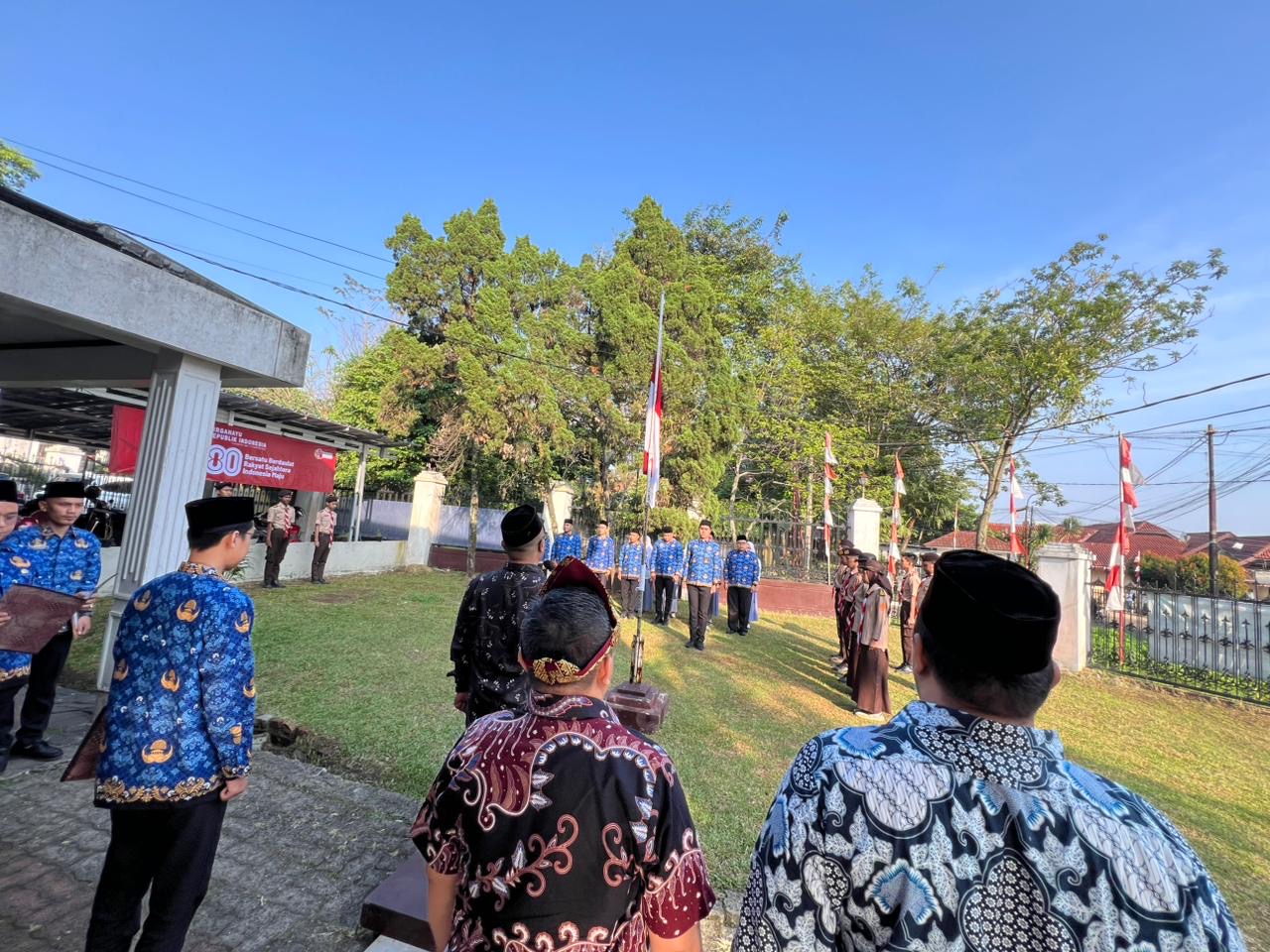 Bawaslu Kota Bogor Rayakan HUT ke-80 Kemerdekaan RI dengan Upacara Bendera