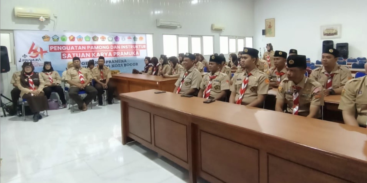 Bawaslu Kota Bogor Hadiri Penguatan Pamong dan Instruktur Satuan Karya Pramuka Se-Kota Bogor