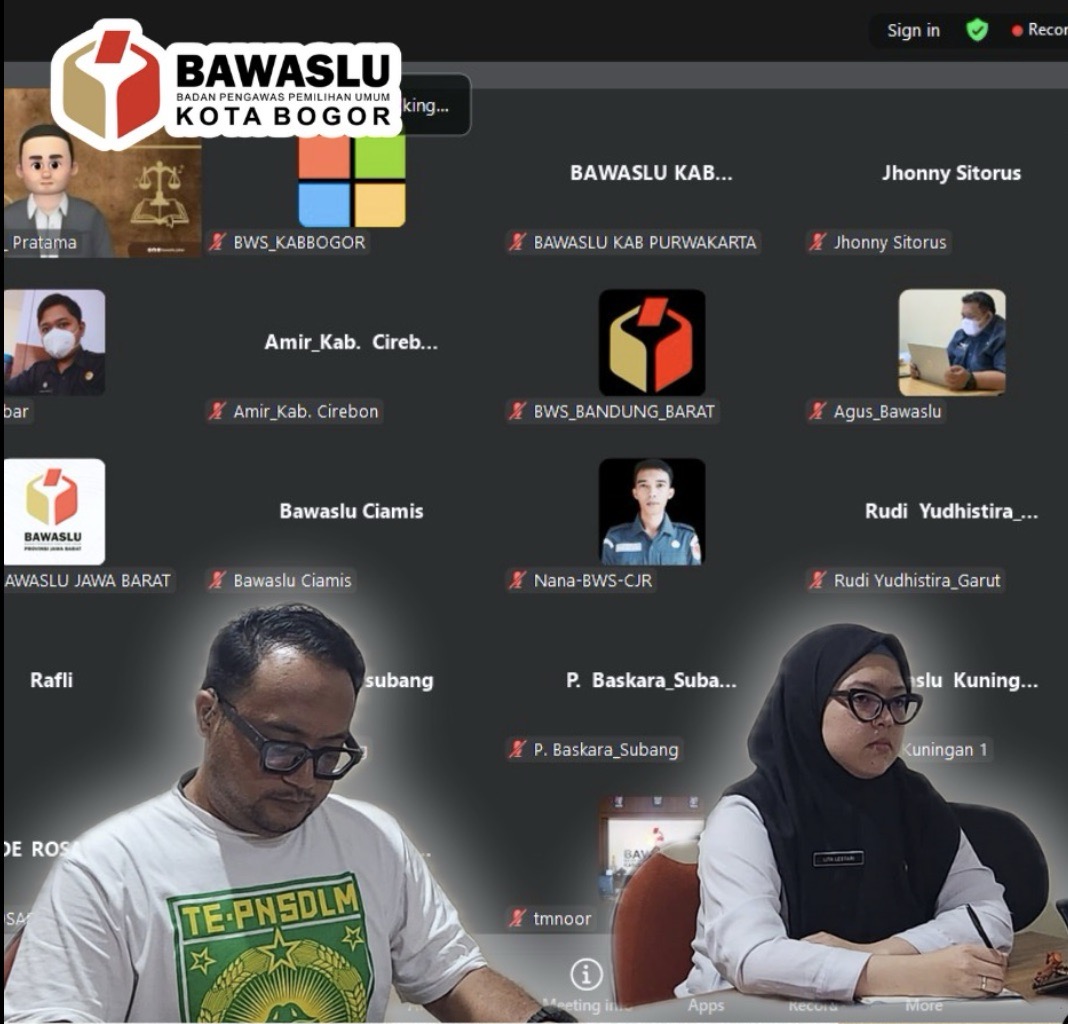 Anggota Bawaslu Kota Bogor Firman Wijaya Hadiri Rengkong Demokrasi Membahas Pengelolaan JDIH Bawaslu