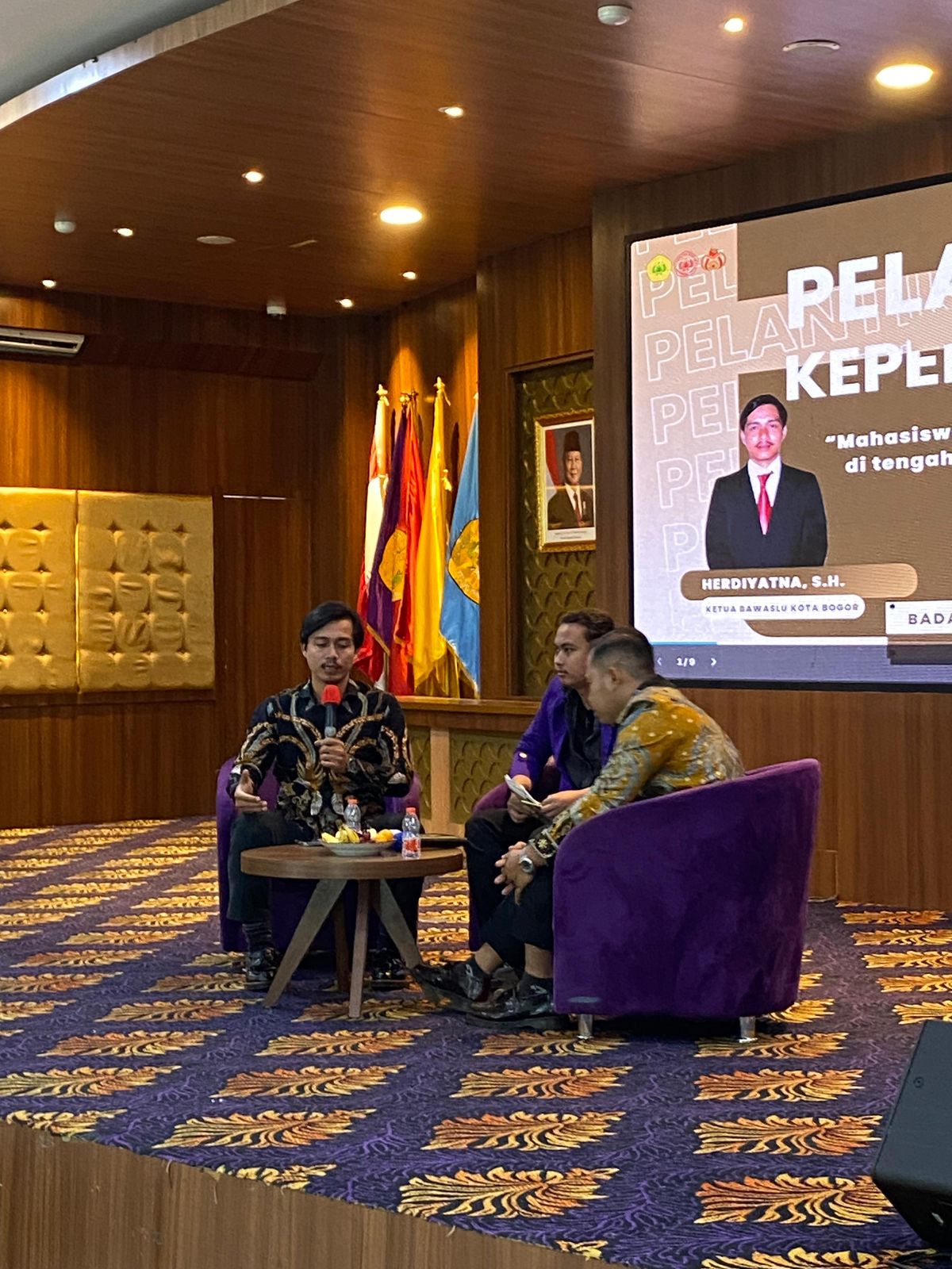 Ketua Bawaslu Kota Bogor, Herdiyatna Ingatkan Mahasiswa sebagai Pilar Perubahan di Tengah Krisis Identitas Bangsa