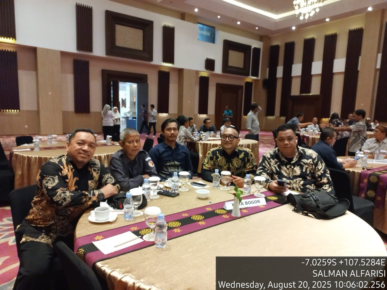 Ketua dan Anggota Serta Kepala Sekretariat Bawaslu Kota Bogor Hadiri Kegiatan Penguatan Kelembagaan Pengawas Pemilu Dari Bawaslu Provinsi Jawa Barat