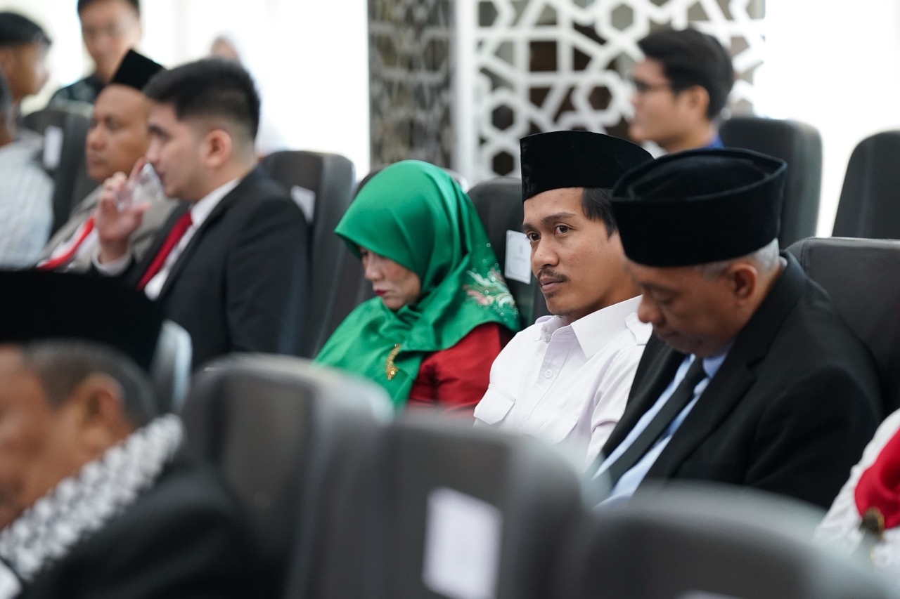 Ketua Bawaslu Kota Bogor, Herdiyatna Hadiri Rapat Paripurna DPRD Kota Bogor Dalam Rangka Mendengarkan Pidato Kenegaraan Presiden RI Dalam Rangka Hut Ke-80 Kemerdekaan RI