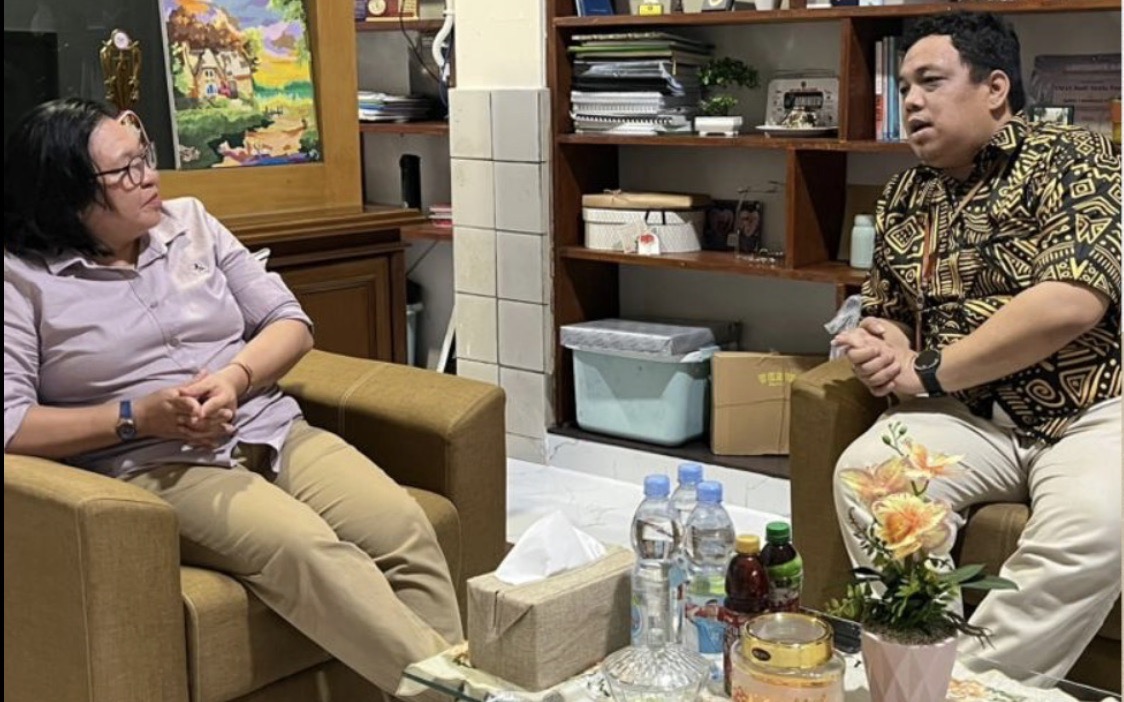 Rencanakan Sosialisasi Pengawasan, Anggota Bawaslu Kota Bogor, Supriantona Kunjungi SMA Budi Mulia Kota Bogor