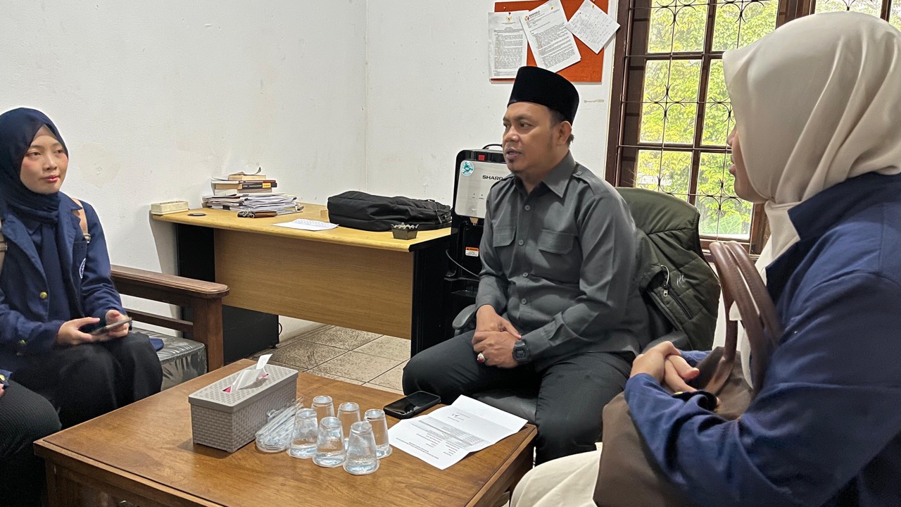 Terima Kunjungan Mahasiswa IPB, Ahmad Fathoni Menjadi Narasumber Wawancara Akademik