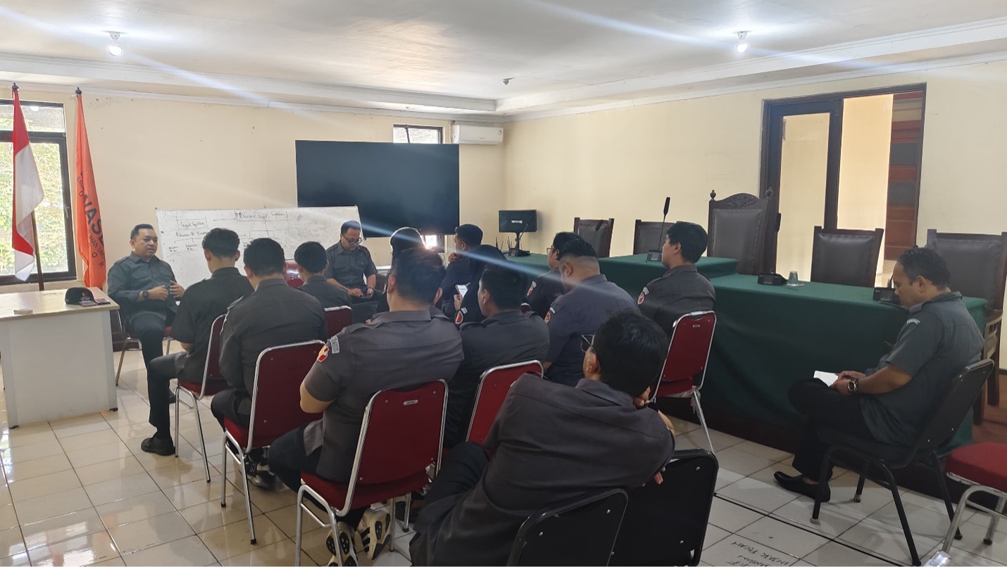 Pimpinan Bawaslu Kota Bogor Samapaikan Untuk Bekerja Dengan Menerapkan Nilai Berakhlak