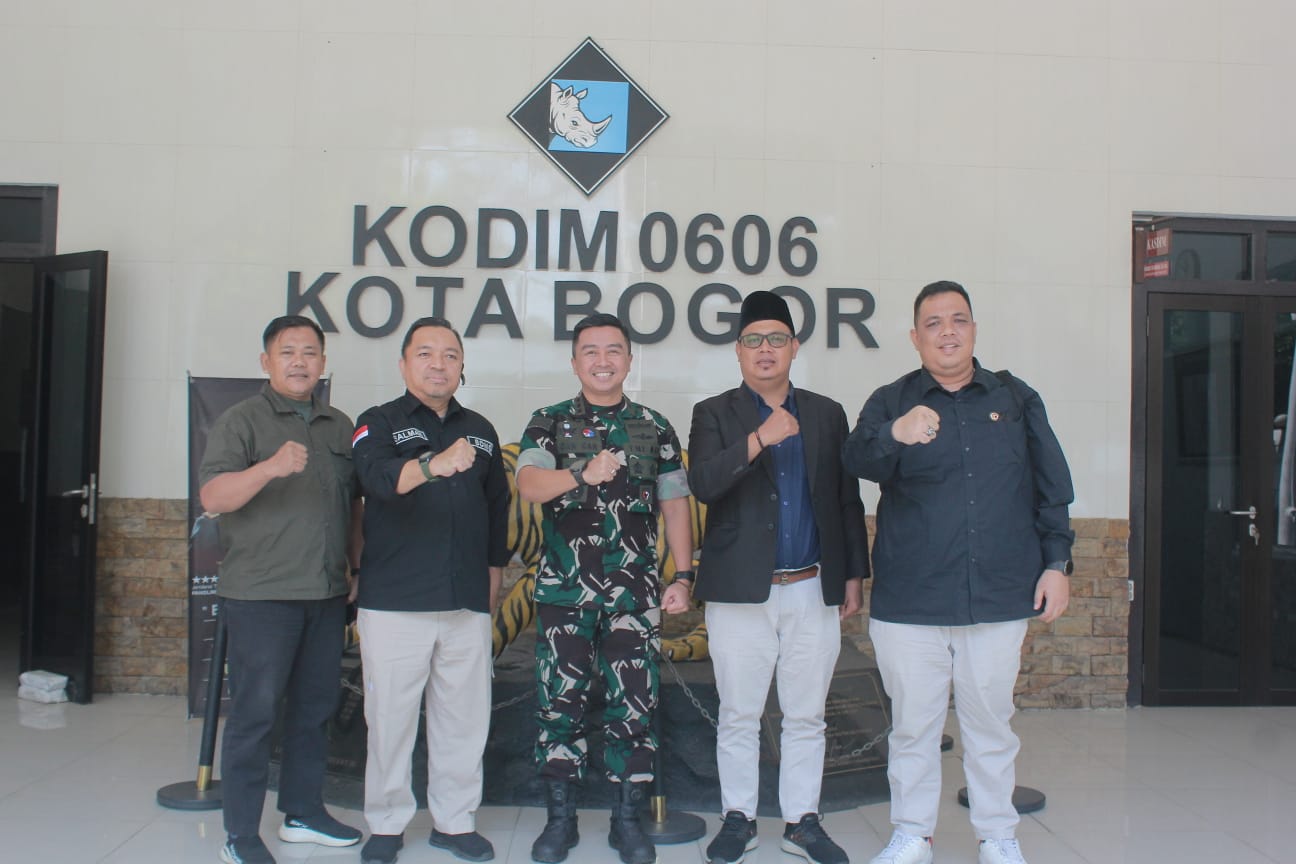 Bawaslu Kota Bogor Audiensi Dengan Kodim 0606, Perkuat Sinergitas Pemilu Dan Demokrasi