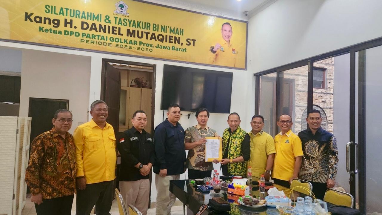 Berkunjung Ke DPD Partai Golkar, Bawaslu Kota Bogor Laksanakan Pengawasan PDPPB