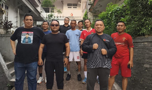 Bawaslu Kota Bogor Langsungkan Jalan Sehat Sebagai pelaksanaan Program Jumat Sehati