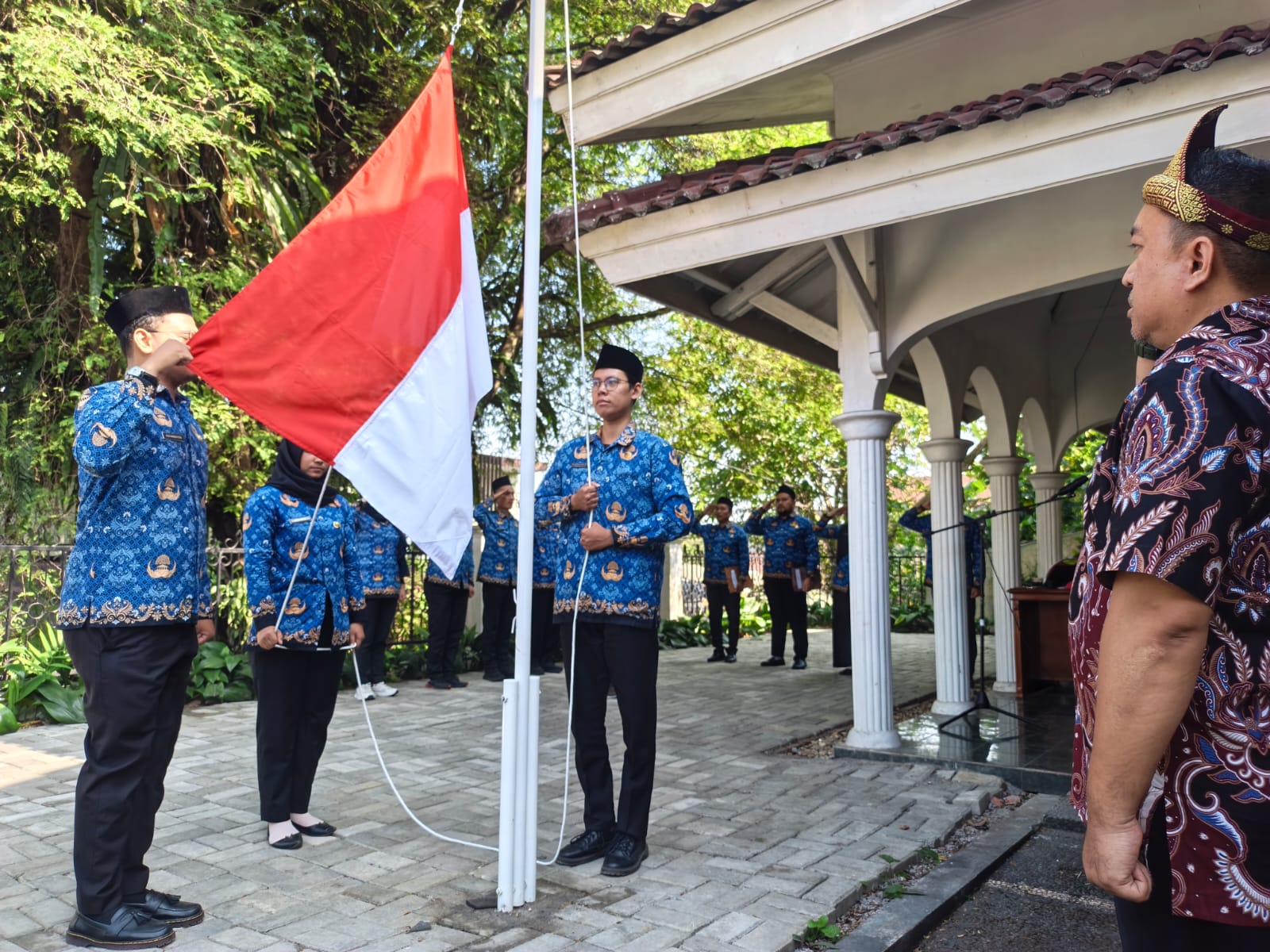 Bawaslu Kota Bogor Melaksanakan Upacara Dalam Rangka Memperingati Hari Kemerdekaan Indonesia Ke-81 Tahun 2026