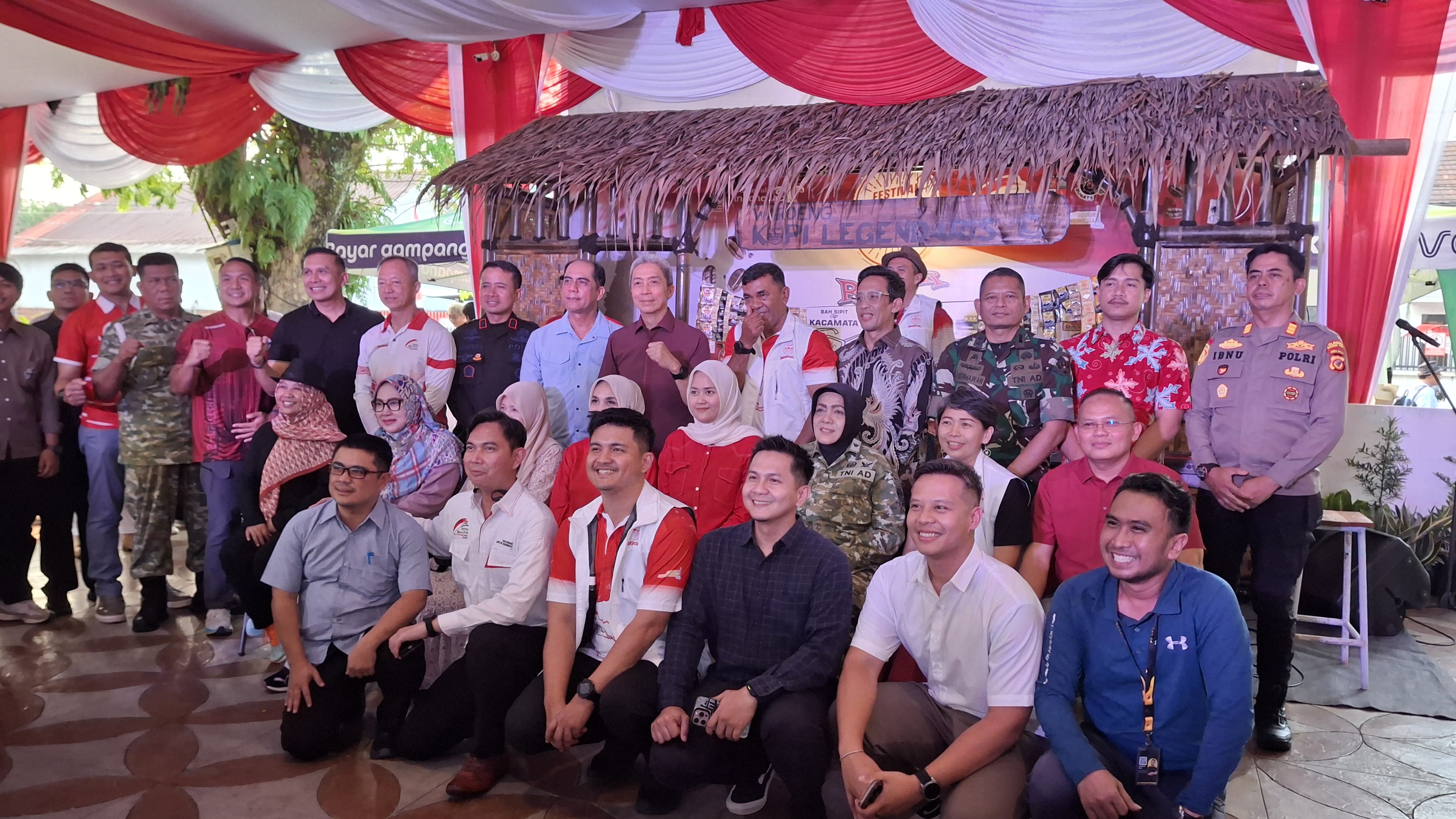 Ketua Bawaslu Kota Bogor, Herdiyatna Hadiri Opening Ceremony Festival Kopi Legendaris
