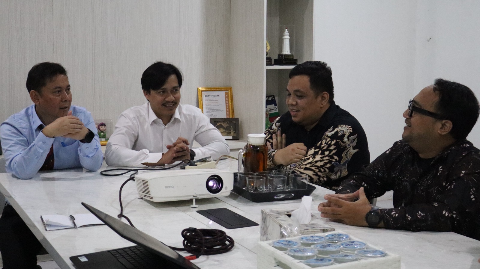 Bawaslu Kota Bogor Audiensi Perkuat Sinergitas Dengan Dispora Kota Bogor