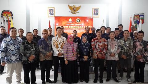 Herdiyatna Sampaikan Kinerja Bawaslu Kota Bogor Pada Masa Non Tahapan Kepada Anggota DKPP