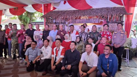 Ketua Bawaslu Kota Bogor, Herdiyatna Hadiri Opening Ceremony Festival Kopi Legendaris