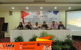 T.O.T BIMTEK TPS DAN SAKSI PESERTA PEMILU TAHUN 2019