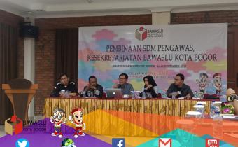 Peningkatan Kapasitas dalam Mewujudkan SDM Pengawas dan Sekretariat Bawaslu Kota Bogor yang Unggul