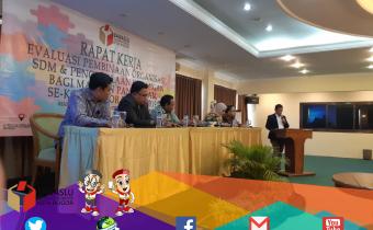 Rapat Kerja Pembinaan Organisasi, SDM dan Pengelolaan Keuangan bagi Panwaslu Kecamatan Pemilu Tahun 2019