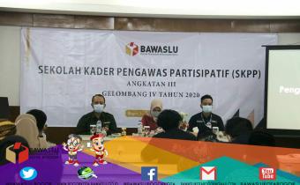 Sekolah Kader Pengawas Partisipatif (SKPP) Jawa Barat Angkatan III Gelombang IV Tahun 2020