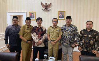 Audiensi Bawaslu Kota Bogor dengan Walikota Kota Bogor