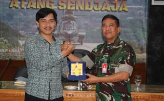 Bawaslu Kota Bogor dan Lanud Atang Sanjaya Bersinergi Jelang Pemilu 2024