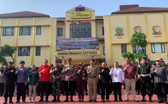 Persiapkan Pemilu 2004 : Bawaslu Kota Bogor Hadir Dalam Simulasi SISPAMKOTA OPS Mantap Brata Lodaya