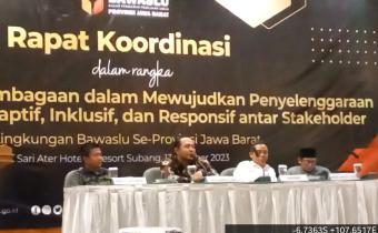 Bawaslu Kota Bogor Siap Menghadapi kemungkinan Terjadinya Pelanggaran Pemilu