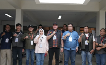 Anggota Bawaslu RI dan Anggota Bawaslu Jabar Kunjungi Gudang Logistik KPU Kota Bogor diDampingi Ketua dan Anggota Bawaslu Kota Bogor