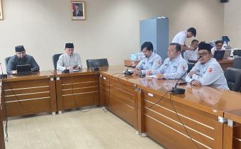 Ketua dan Anggota Bawaslu Kota Bogor Beraudiensi dengan Komisi I DPRD Kota Bogor Pasca Pemilu dan Pemilihan Serentak Tahun 2024 di Kota Bogor