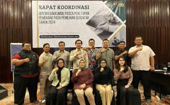 Bawaslu Kota Bogor Gelar Rapat Koordinasi Sentra Gakkumdu Pasca Penetapan Pemenang Pemilihan 2024