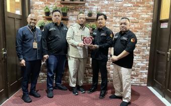 Ketua dan Anggota Bawaslu Kota Bogor Datangi Pengadilan Negeri Kota Bogor