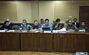 Ketua dan Anggota Bawaslu Kota Bogor, Berikan Keterangan Pada Sidang Pemeriksaan DKPP