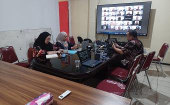 Bawaslu Kota Bogor Ikuti Rapat Evaluasi dan Penilaian Awal Kinerja CPNS dari Bawaslu Provinsi Jawa Barat