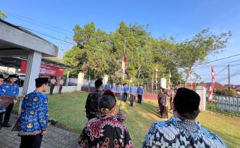 Bawaslu Kota Bogor Rayakan HUT ke-80 Kemerdekaan RI dengan Upacara Bendera